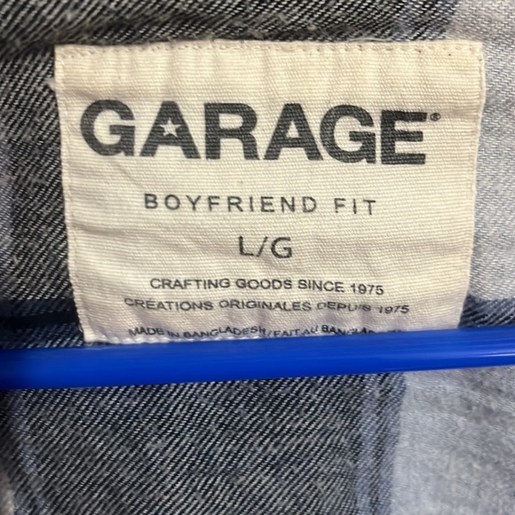 Long Sleeve Plaid Button Down - Picture 3 of 3